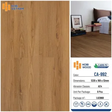 Sàn gỗ công nghiệp 12mm