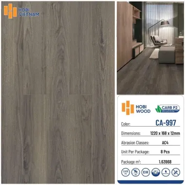 Sàn gỗ công nghiệp 12mm