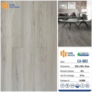 Sàn gỗ công nghiệp 12mm