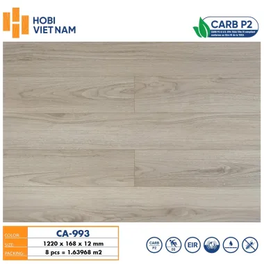 Sàn gỗ công nghiệp 12mm