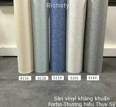 Sàn vinyl cuộn có kháng khuẩn