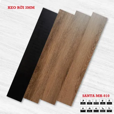 Sàn nhựa giả gỗ 3mm keo rời