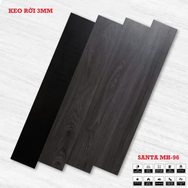 Sàn nhựa giả gỗ 3mm keo rời