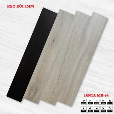 Sàn nhựa giả gỗ 3mm keo rời