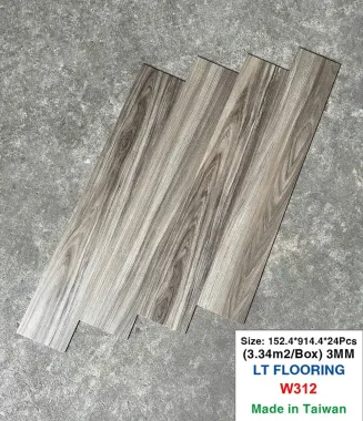 Sàn nhựa giả gỗ 3mm keo rời