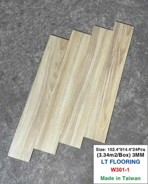 Sàn nhựa giả gỗ 3mm keo rời
