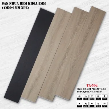 Sàn nhựa hèm khóa