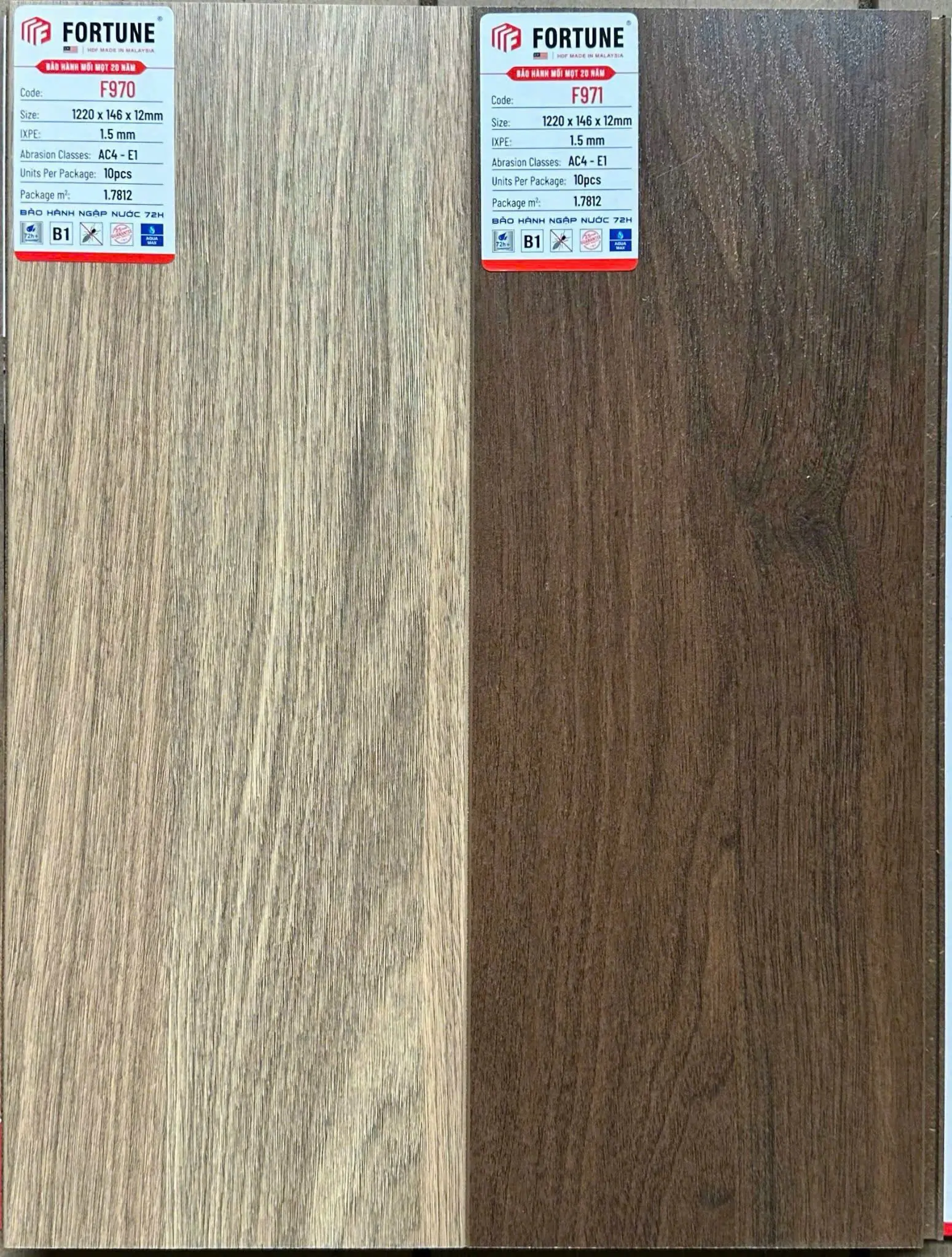 Sàn gỗ công nghiệp 12mm