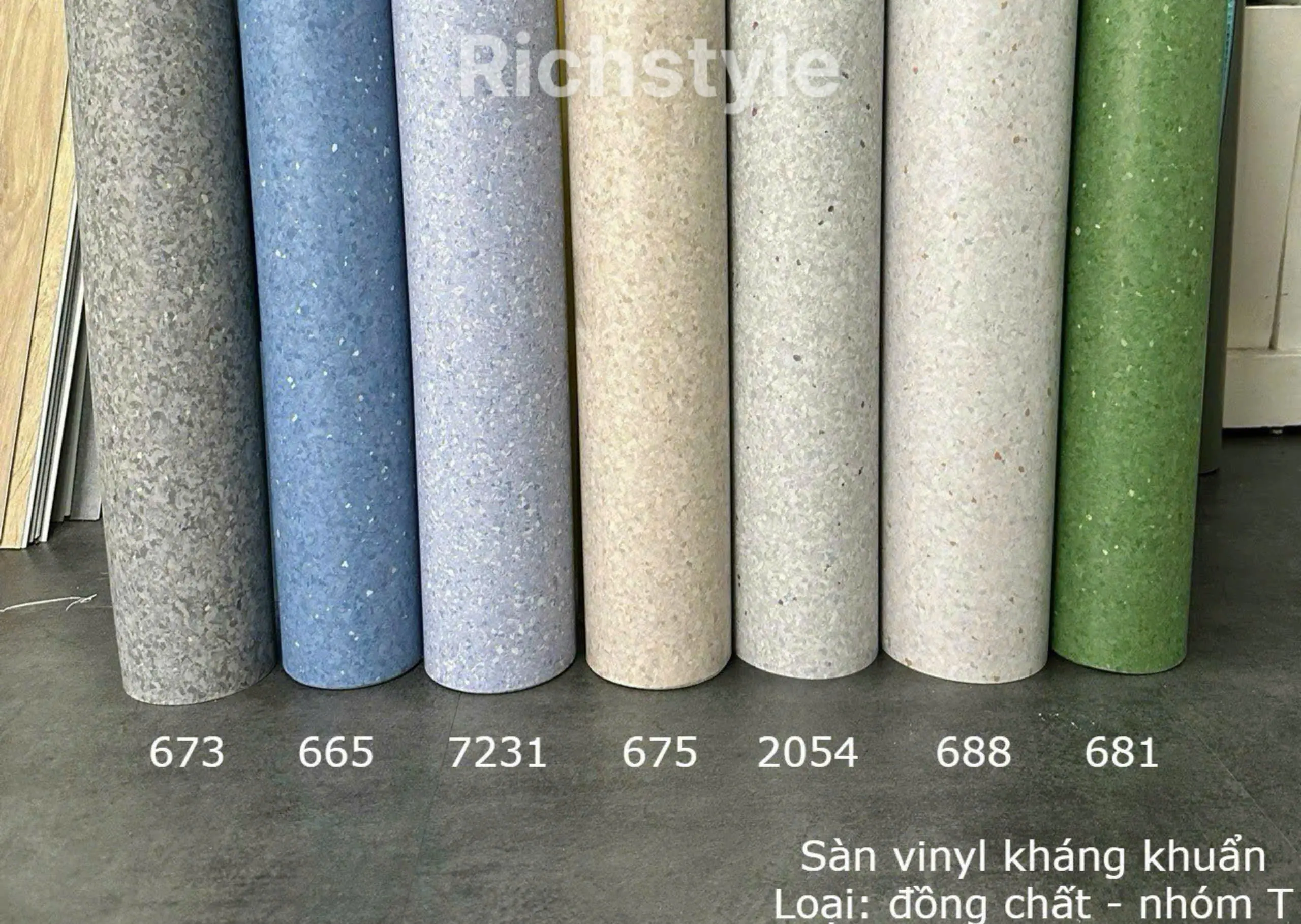 Sàn vinyl cuộn có kháng khuẩn